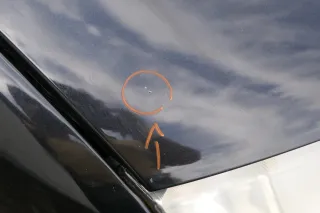 Skoda Fabia 6Y Motorhaube Klappe vorne schwarz LF9R mit Grill vorn - Bild 7