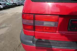 Passat 3A 35i Kombi Variant Heckklappe Klappe Kofferraumklappe rot LY3D Scheibe - Bild 5