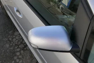 VW Touran 1T elektrischer Spiegel Außenspiegel beheizt rechts silber LA7W + Glas - Bild 1