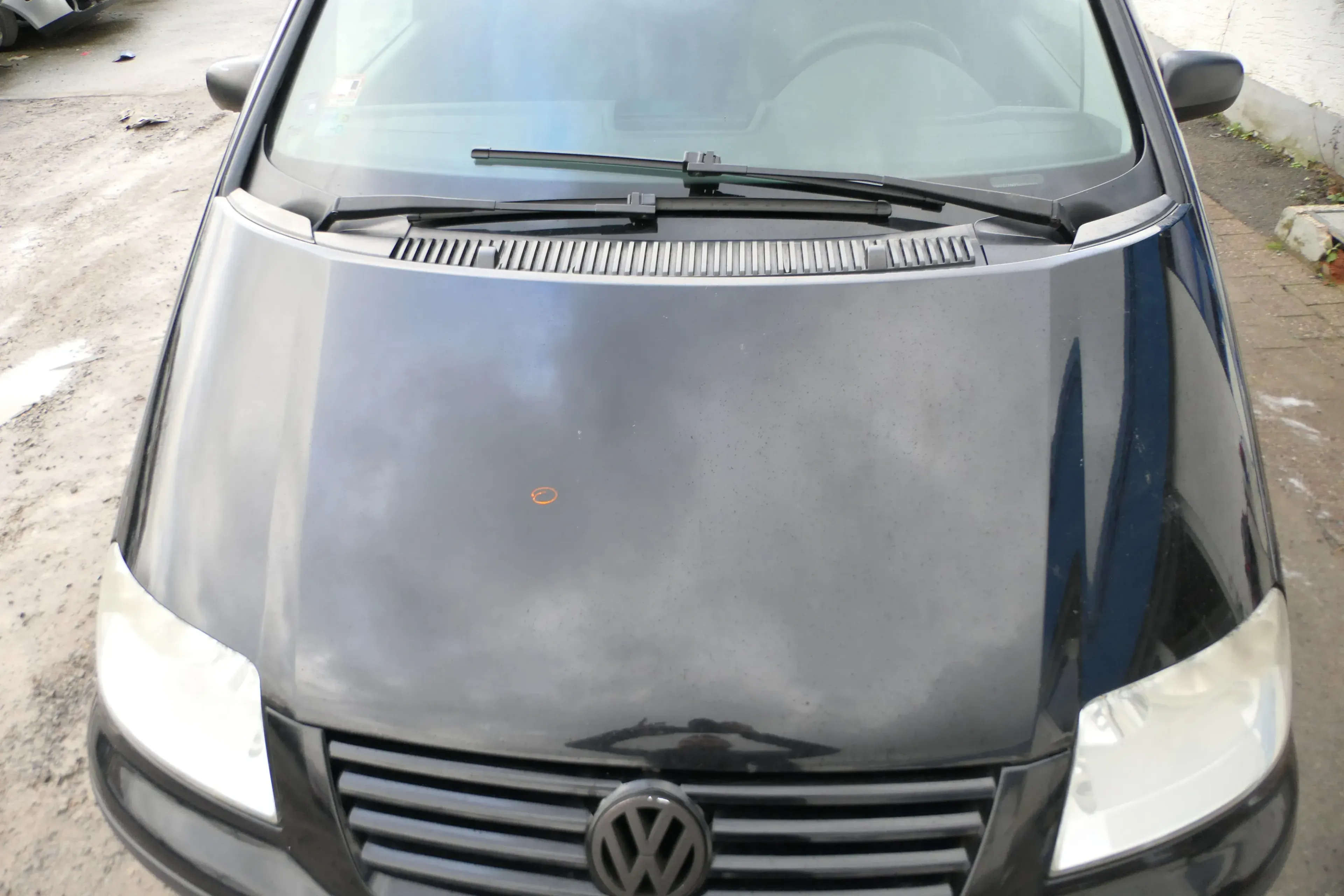VW Sharan 7M Motorhaube Klappe Haube vorn vorne schwarz L041 ab ca.Bj2000passend - Bild 1