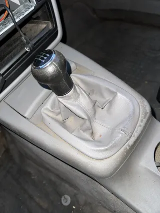 VW Passat 3B 3BG Schaltknauf Schaltsack Schaltung Schaltknüppel 5-Gang grau - Bild 6