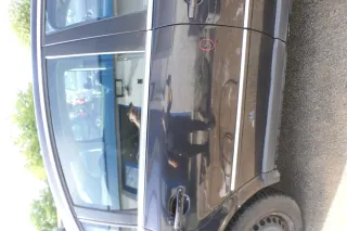 Passat 3B 3BG Limousine Tür hinten rechts schwarz LC9Z - ohne Anbauteile -Chrom - Bild 2