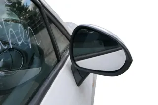 Seat Ibiza 6J elektrischer elektrisch Spiegel Außenspiegel rechts weiß LB9A - Bild 1