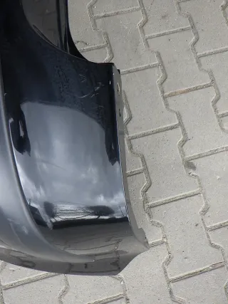 VW Golf 4 Limousine Stoßstange hinten Heckstoßstange Stoßfänger schwarz L041 uni - Bild 6