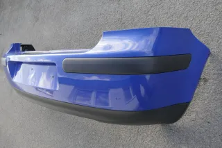 VW Golf 4 Limousine Stoßstange hinten Heckstoßstange Stoßfänger blau LA5C - Bild 5