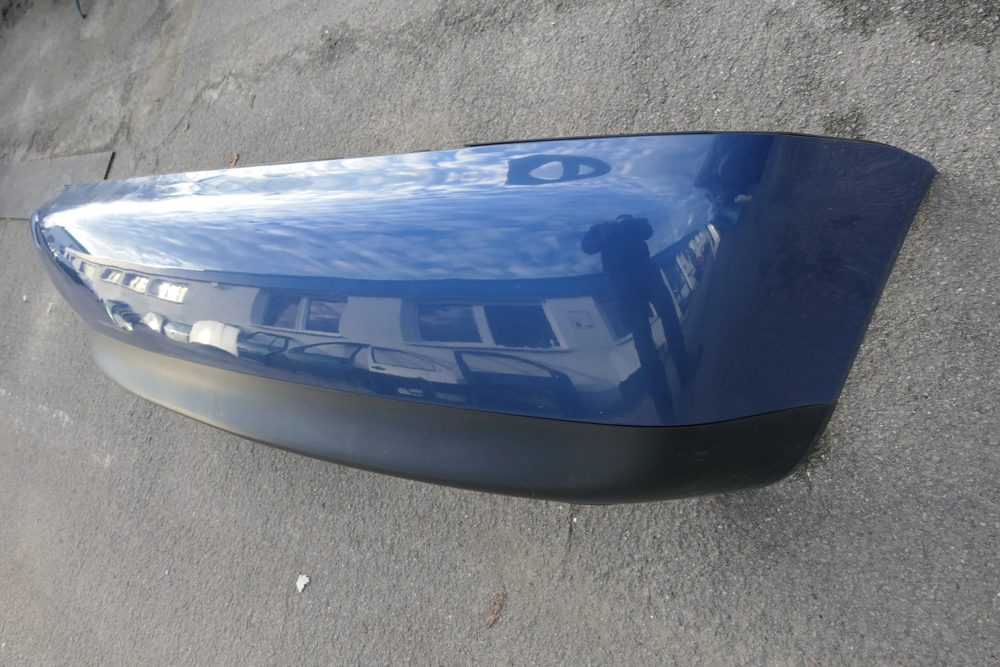 Audi A3 8L Stoßstange Heckstoßstange hinten blau LZ5W - Bild 1