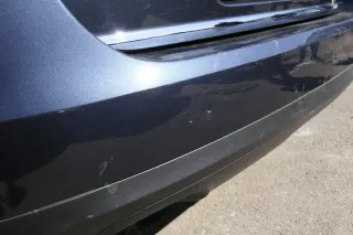 VW Passat 3C Kombi Stoßstange hinten Heckstoßstange Stoßfänger grau blau LC5F - Bild 2