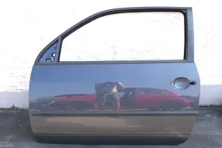 VW Lupo Seat Arosa Tür vorne links Fahrertür grau LC7V (für manuell Fensterheber - Bild 1