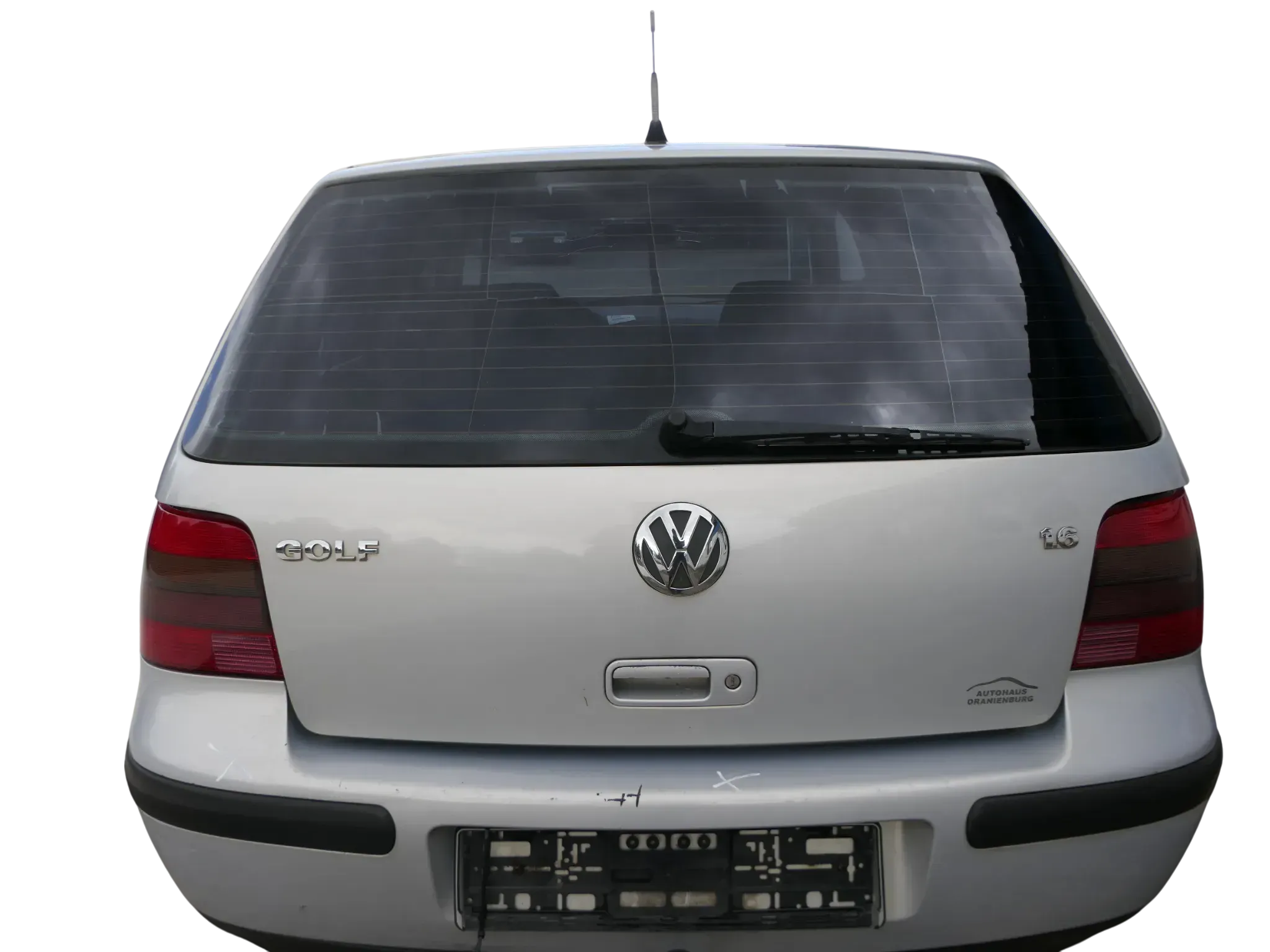 Golf 4 Limousine Heckklappe Kofferraumklappe Klappe hinten silber LB7Z -ohneAnb - Bild 1