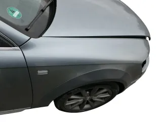 Audi A6 4F C6 Kotflügel vorne rechts grau LY7E Allroad Quattro 4F0821104E Leiste - Bild 3