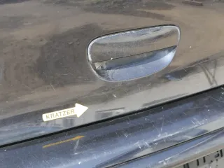 VW Polo 9N3 9N Heckklappe Kofferraumklappe Klappe schwarz LC9Z ohne Anbauteile - Bild 6