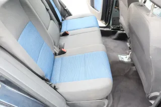 VW Golf 5M Plus Sitze Rückbank Rücksitzbank Lehne hinten blau (ohne Kopfstützen - Bild 1