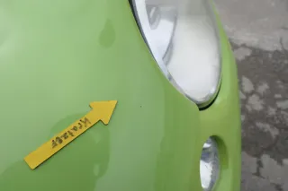 VW Lupo Motorhaube KLappe vorne grün LR6A - Bild 7