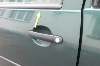 VW Golf 4 Tür vorne links Fahrertür 2/3-Türer grün LC6M brightgreen ohne Anbaut - Bild 3