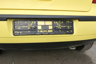 VW Polo 9N 9N3 Stoßstange Heckstoßstange hinten gelb LD1B - Bild 3