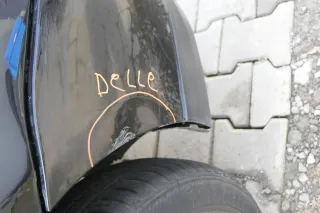 VW Lupo 6X Stoßstange vorne Frontstoßstange Stoßfänger schwarz L041 MÄNGEL! - Bild 2