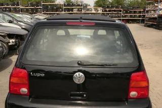 VW Lupo 6X Heckklappe Klappe Kofferraumklappe Scheibe schwarz L041 ohneAnbautei - Bild 1