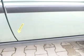 Audi 80 90 Limousine Stufenheck Tür hinten links Rahmen Türblatt grün LY6N -ohne - Bild 6