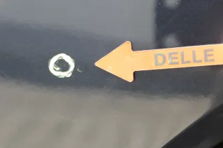 Audi A2 8Z Tür nur das Türblatt hinten links blau LZ5Q - ohne Anbauteile -kobalt - Bild 2