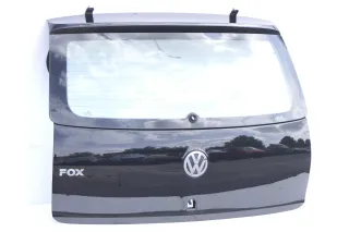 VW Fox 5Z Heckklappe Kofferraumklappe Klappe hinten + Scheibe schwarz L041 uni d - Bild 3