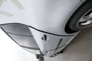 VW Golf 5 V 1K Tür nur das Türblatt hinten links 4/5-Türer silber LA7W grau - Bild 5