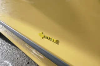 VW Fox 5Z Tür vorne links Fahrertür gelb LY1C - ohne Anbauteile - Bild 6