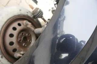 Audi A2 8Z Kotflügel vorne links blau LZ5Q kobaltblau c - Bild 4