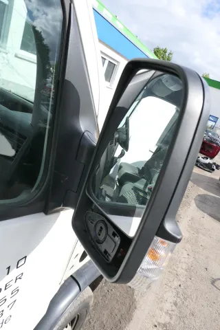VW Crafter 2E elektrischer Spiegel Außenspiegel rechts mit Glas schwarz - Bild 1