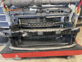 VW Polo 6R Schloßträger Halter Kühler Klima Kondensator 6R0805588T 6R0121253A - Bild 3