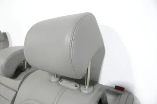 VW Passat 3C Kopfstütze Sitz Sitze hinten rechts oder links Leder grau - Bild 2