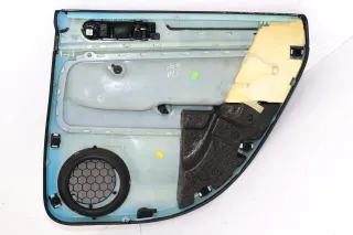 VW Passat 3BG Türverkleidung Verkleidung Tür hinten links Leder schwarz - Bild 2