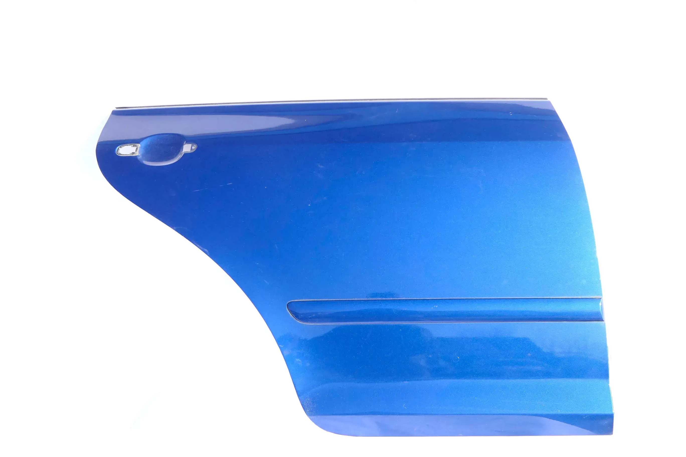 VW Golf Plus 5M 6 521 nur Türblatt Tür hinten rechts blau LA5K - Bild 1