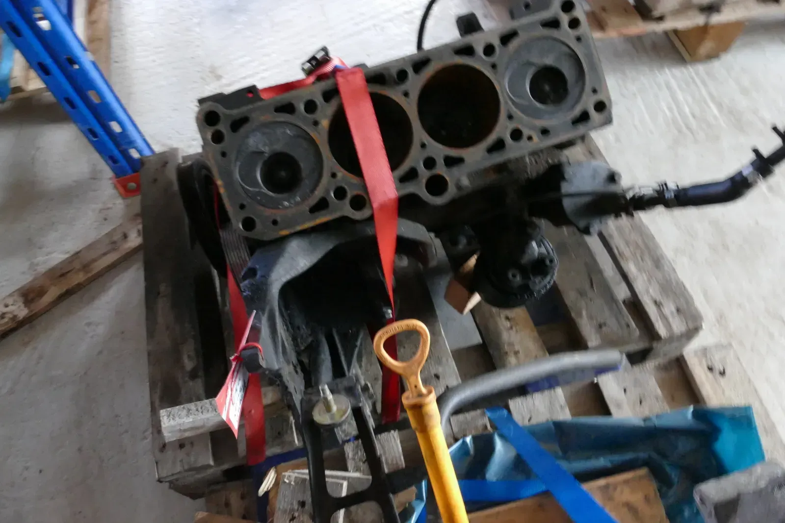 VW Polo 6N Lupo Block Motorblock Motor 1,7 SDI 44kw 60PS AKU 133 000km - Bild 1
