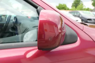 Seat Leon Toledo 1M manueller Spiegel Außenspiegel rechts mit Glas wein-rot LS3R - Bild 3