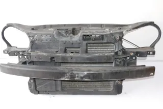 VW Polo 9N Schloßträger Kühler Querträger Pralldämpfer vorn (keineKLIMA) - Bild 1