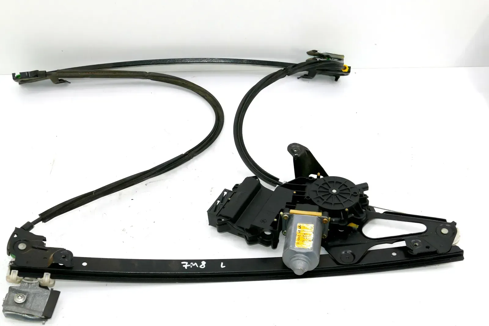 VW Sharan 7M ektrischer Fensterheber vorne links Motor + Gestänge -bis Bj. 2000 - Bild 1