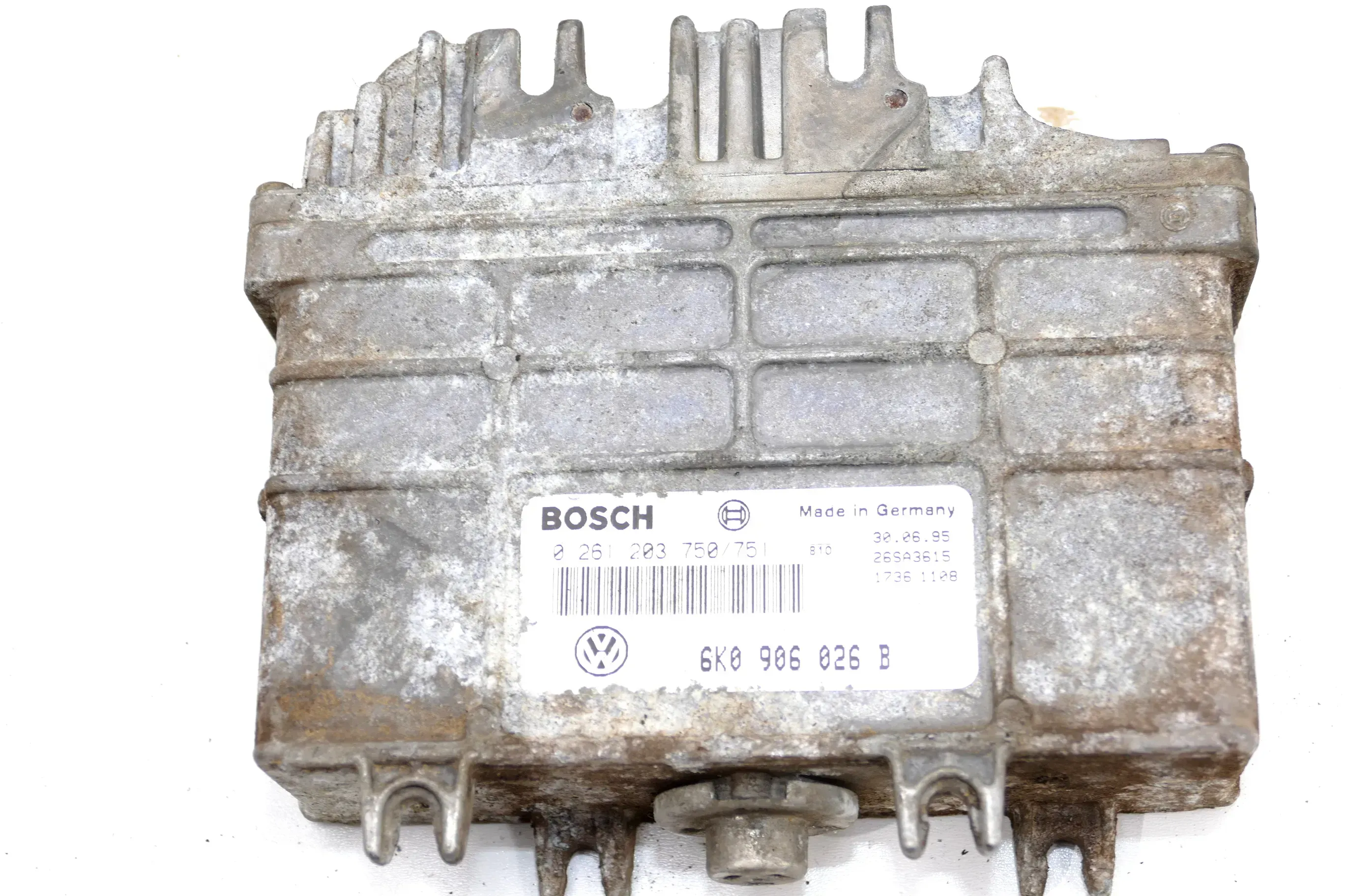 Seat Ibiza 6k Steuergerät Motor Motorsteuergerät 6K0906026B 44kw ABD 60PS - Bild 1