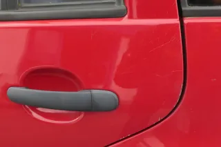 VW Golf 4 Bora Tür hinten links nur Kombi / Variant rot LY3D tornadorot 1J983305 - Bild 2