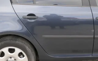 VW Golf 5 V 1K Tür nur das Türblatt hinten rechts 4/5-Türer blau LC5F - Bild 1