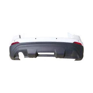 Audi Q2 Stoßstange hinten Heckstoßstange weiß LY9C  PDC ORIGINAL von Neufahrzeug - Bild 1