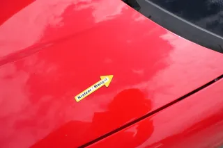 VW Polo 6N Motorhaube Klappe vorn vorne rot LP3G - Bild 12