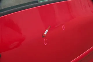 VW Sharan 7M Seat Alhambra Tür hinten rechts rot bis ca. Bj.1999 -  Alte Modell - Bild 4
