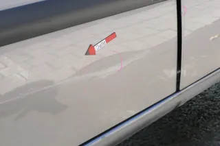 Seat Ibiza 6L Tür 4/5-Türer hinten rechts grau LS7U - ohne Anbauteile - Bild 4