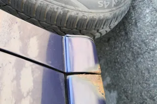 VW Polo 6N 6N1 Kotflügel vorne rechts blau LB5N indigoblau - Bild 2