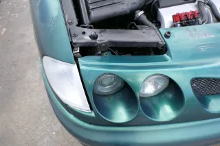 VW Sharan 7M 2x Scheinwerfer + Kühlergrill Grill Projekt Zwo Sport grüN LC6P - Bild 5