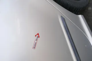 Skoda Fabia 6Y Limousine Schrägheck Tür hinten links grau silber LF7T - Bild 6