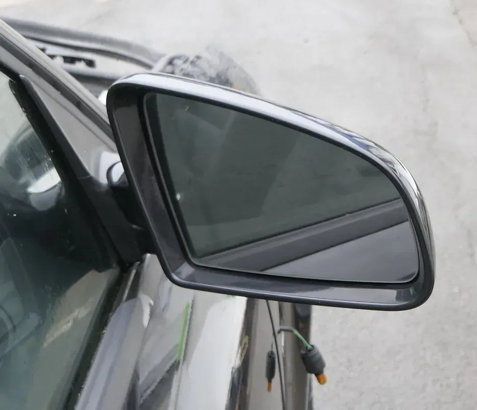 Audi A4 B6 B7 8E Spiegel Außenspiegel rechts elektrisch verstellbar Schwarz LZ9W - Bild 1