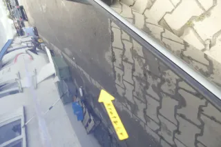 Skod Fabia 6Y Kombi Limousine Tür vorne rechts Beifahrertür blau LF5U ohne Anbau - Bild 5