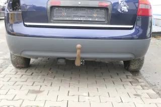 Audi A6 4B Limousine Stoßstange hinten Heckstoßstange Stoßfänger blau LZ5T - Bild 1