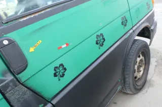 VW T4 Tür vorne rechts grün LA6N Beifahrertür 701831056H bis ca. 1996 ohne Anbau - Bild 3